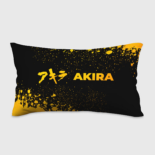 Подушка-антистресс Akira - gold gradient: надпись и символ / 3D-принт – фото 1