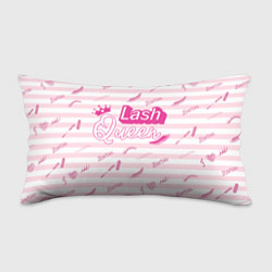 Подушка-антистресс Lash queen - pink Barbie pattern, цвет: 3D-принт