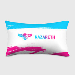 Подушка-антистресс Nazareth neon gradient style: надпись и символ