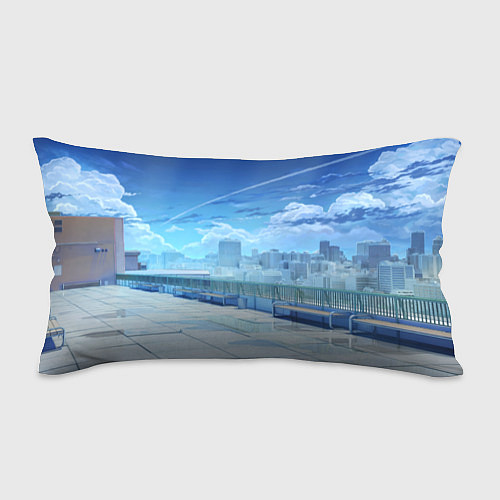 Подушка-антистресс Love Money Rock-n-Roll крыша школы / 3D-принт – фото 1