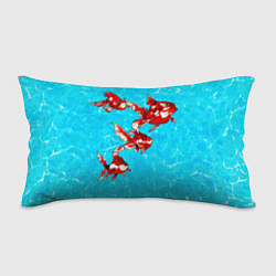 Подушка-антистресс Красная рыбки, цвет: 3D-принт