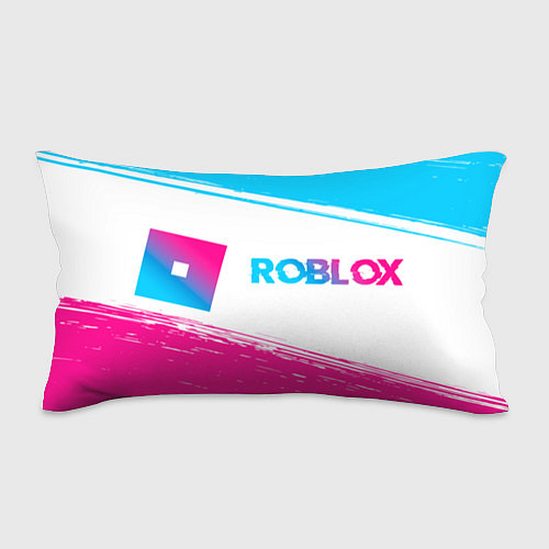 Подушка-антистресс Roblox neon gradient style по-горизонтали / 3D-принт – фото 1