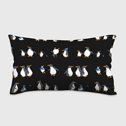 Подушка-антистресс Веселая семья пингвинов, цвет: 3D-принт