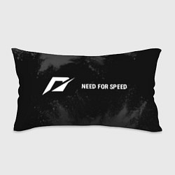 Подушка-антистресс Need for Speed glitch на темном фоне по-горизонтал, цвет: 3D-принт