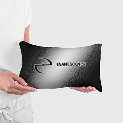 Подушка-антистресс Evanescence glitch на светлом фоне по-горизонтали, цвет: 3D-принт — фото 2