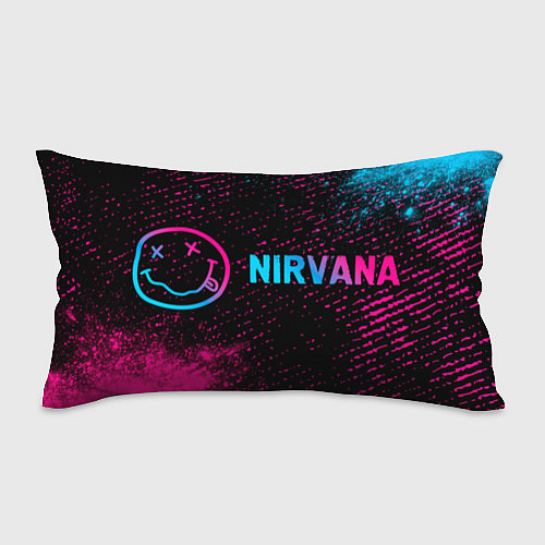 Подушка-антистресс Nirvana - neon gradient по-горизонтали / 3D-принт – фото 1