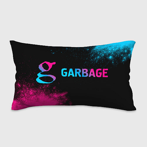 Подушка-антистресс Garbage - neon gradient по-горизонтали / 3D-принт – фото 1