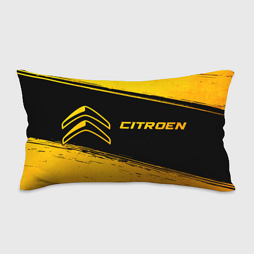 Подушка-антистресс Citroen - gold gradient по-горизонтали / 3D-принт – фото 1