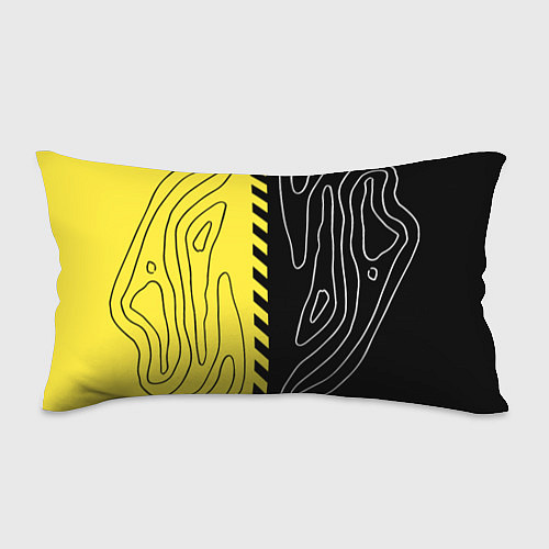 Подушка-антистресс Яркие линии в темноте / 3D-принт – фото 1