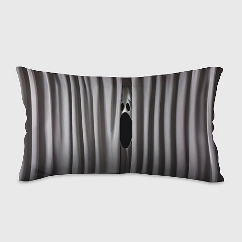 Подушка-антистресс Призрак в серых шторах / 3D-принт – фото 1