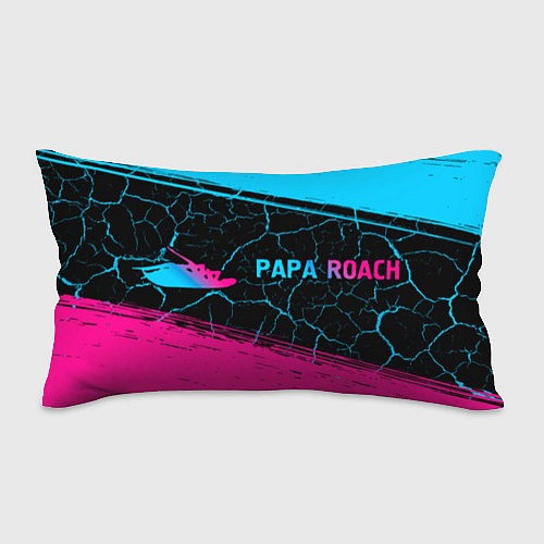 Подушка-антистресс Papa Roach - neon gradient по-горизонтали / 3D-принт – фото 1