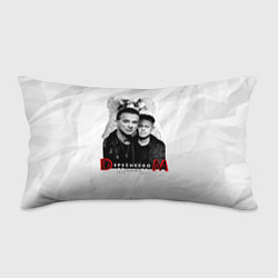 Подушка-антистресс Depeche Mode - Dave Gahan and Martin Gore с венком, цвет: 3D-принт