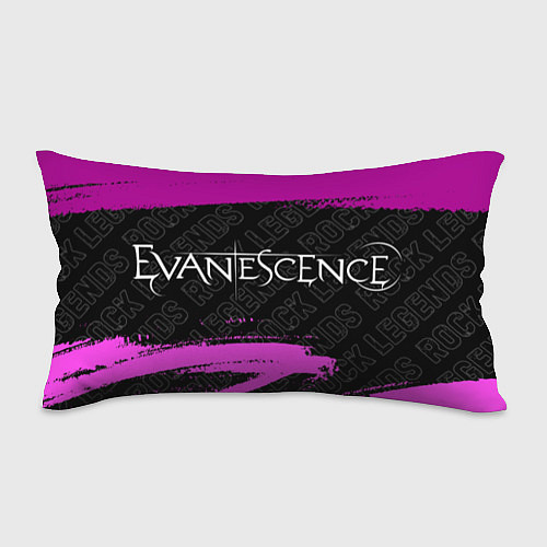 Подушка-антистресс Evanescence rock legends по-горизонтали / 3D-принт – фото 1