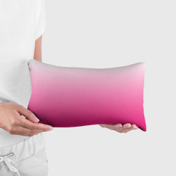 Подушка-антистресс Бело-розовый градиент, цвет: 3D-принт — фото 2