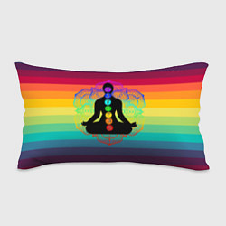 Подушка-антистресс Символ кундалини йоги - чакры исцеления, цвет: 3D-принт