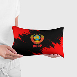 Подушка-антистресс СССР красные краски, цвет: 3D-принт — фото 2