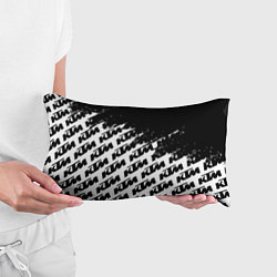 Подушка-антистресс KTU краски черные, цвет: 3D-принт — фото 2