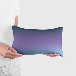 Подушка-антистресс Градиент синий фиолетовый голубой, цвет: 3D-принт — фото 2
