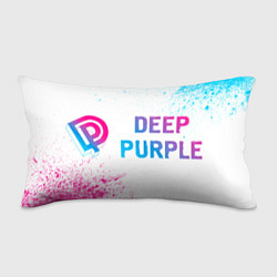 Подушка-антистресс Deep Purple neon gradient style по-горизонтали