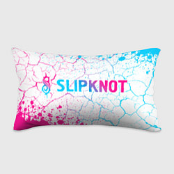 Подушка-антистресс Slipknot neon gradient style по-горизонтали