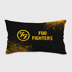 Подушка-антистресс Foo Fighters - gold gradient по-горизонтали