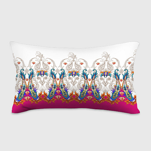 Подушка-антистресс Цветочный сказочный узор / 3D-принт – фото 1