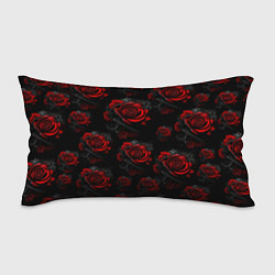 Подушка-антистресс Красные розы цветы, цвет: 3D-принт