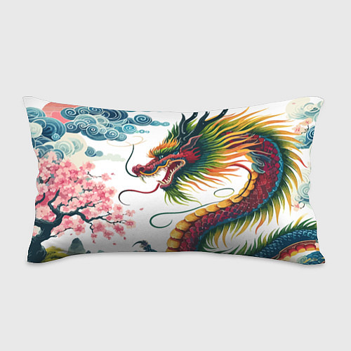 Подушка-антистресс Japanese dragon - engraving art / 3D-принт – фото 1