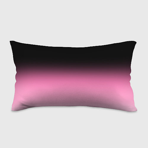 Подушка-антистресс Черно-розовый градиент / 3D-принт – фото 1