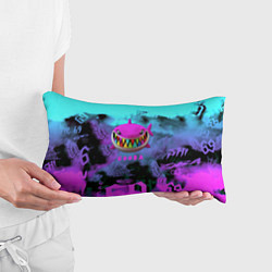 Подушка-антистресс 6ix9ine neon, цвет: 3D-принт — фото 2