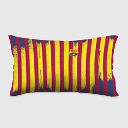Подушка-антистресс Полосатые цвета футбольного клуба Барселона