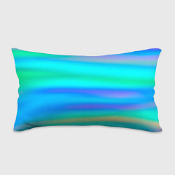 Подушка-антистресс Неоновые мягкие полосы через матовое стекло, цвет: 3D-принт