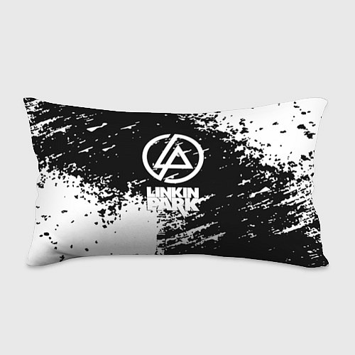 Подушка-антистресс Linkin park logo краски текстура / 3D-принт – фото 1