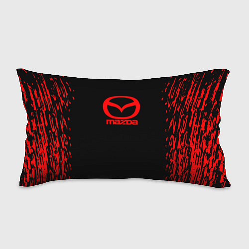 Подушка-антистресс Mazda краски красные штрихи / 3D-принт – фото 1