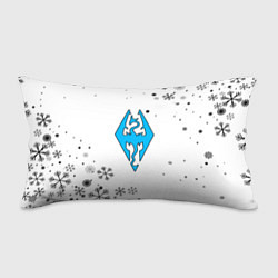 Подушка-антистресс Skyrim logo winter