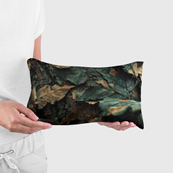 Подушка-антистресс Реалистичный камуфляж из листьев, цвет: 3D-принт — фото 2