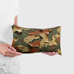 Подушка-антистресс Реалистичный камуфляж из краски, цвет: 3D-принт — фото 2