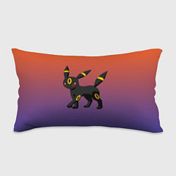 Подушка-антистресс Умбреон покемон-кот, цвет: 3D-принт