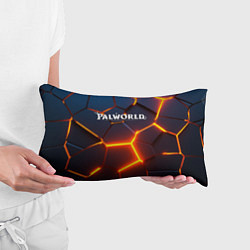 Подушка-антистресс Palworld logo разлом плит, цвет: 3D-принт — фото 2