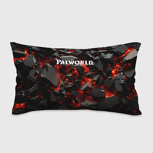 Подушка-антистресс Palworld логотип взрыв объемных камней / 3D-принт – фото 1