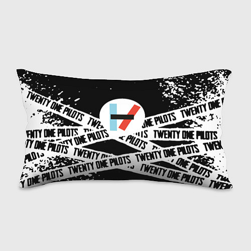 Подушка-антистресс Twenty one pilots stripes steel / 3D-принт – фото 1