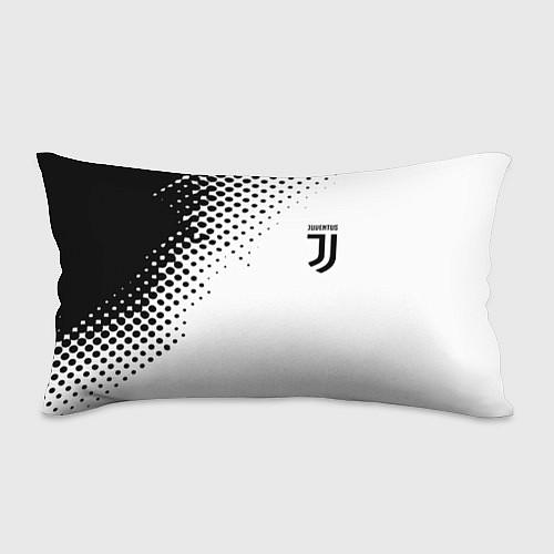 Подушка-антистресс Juventus sport black geometry / 3D-принт – фото 1