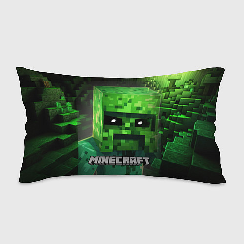Подушка-антистресс Minecraft персонаж большой зеленый монстр / 3D-принт – фото 1