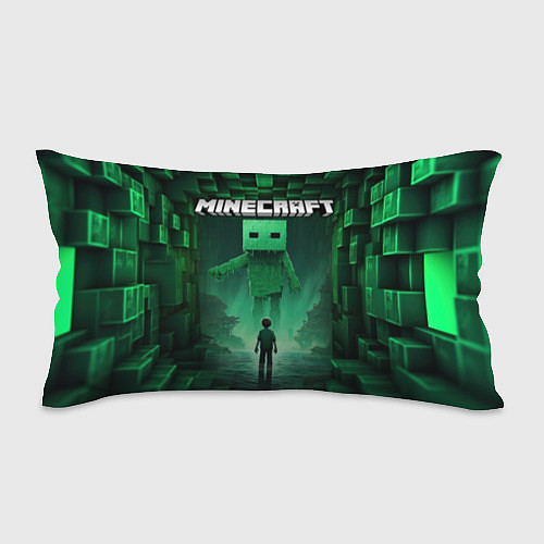 Подушка-антистресс Minecraft зеленый монстр / 3D-принт – фото 1