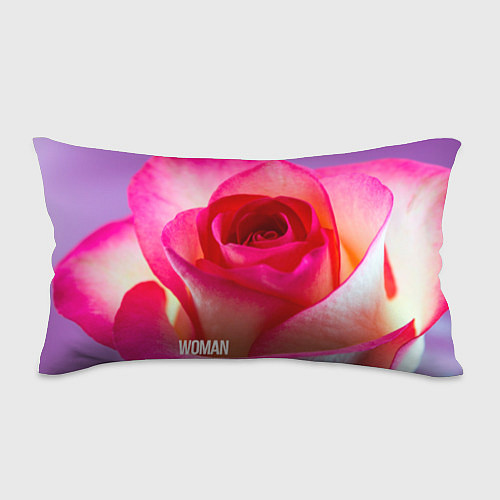 Подушка-антистресс Розовая роза - woman / 3D-принт – фото 1