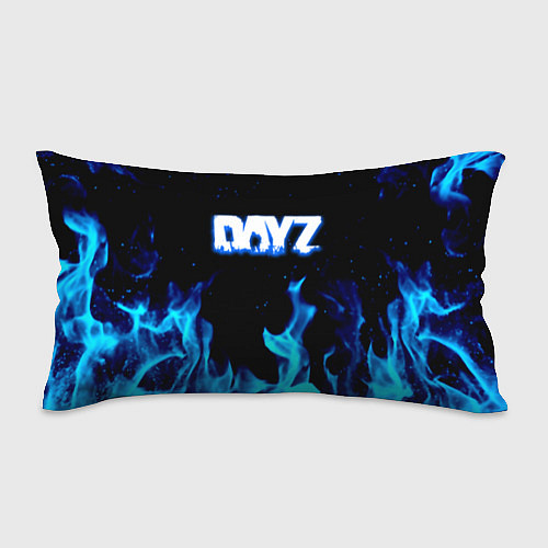 Подушка-антистресс Dayz синий огонь лого / 3D-принт – фото 1