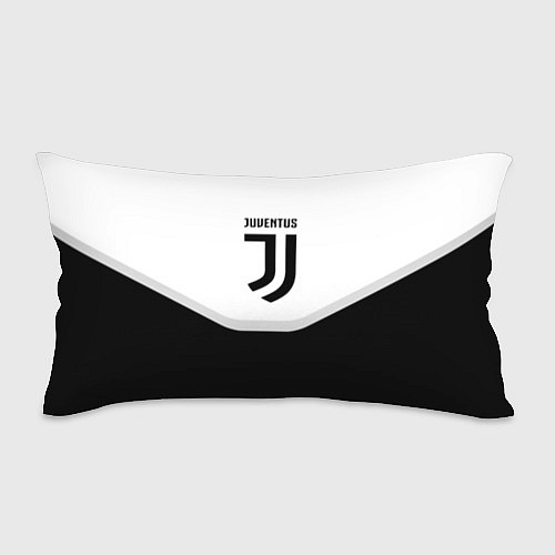 Подушка-антистресс Juventus black geometry sport / 3D-принт – фото 1