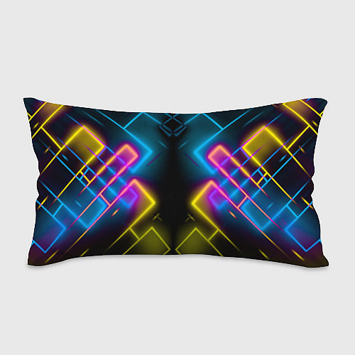 Подушка-антистресс Жёлтый неон / 3D-принт – фото 1