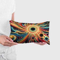 Подушка-антистресс Space abstraction - ai art, цвет: 3D-принт — фото 2
