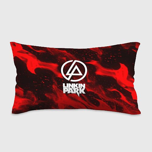 Подушка-антистресс Linkin park красный огонь / 3D-принт – фото 1